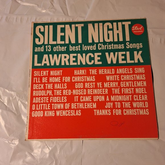 lawrence welk silent night lp record - Picture 1 of 4